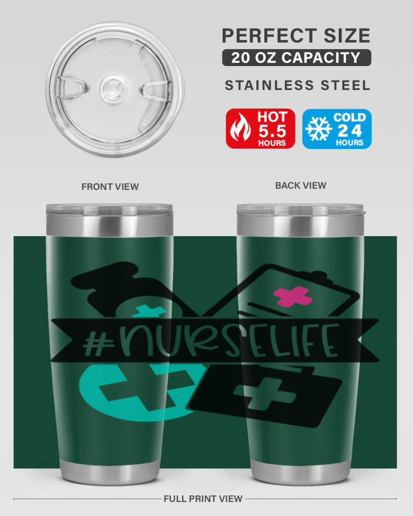 Nurselife Style Style 93#- nurse- tumbler