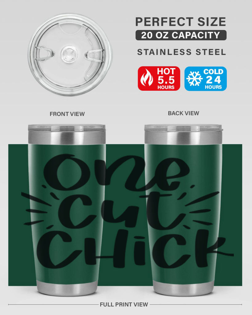 One cut chick  388#- spring- Tumbler