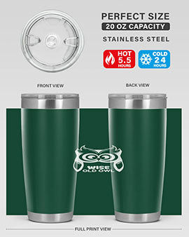 Owl Lover Wise Old Owl A TurtleRabbit 13#- owl- Tumblers