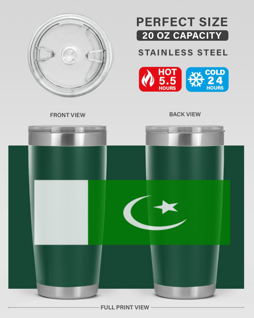 Pakistan 66#- world flags- Tumbler