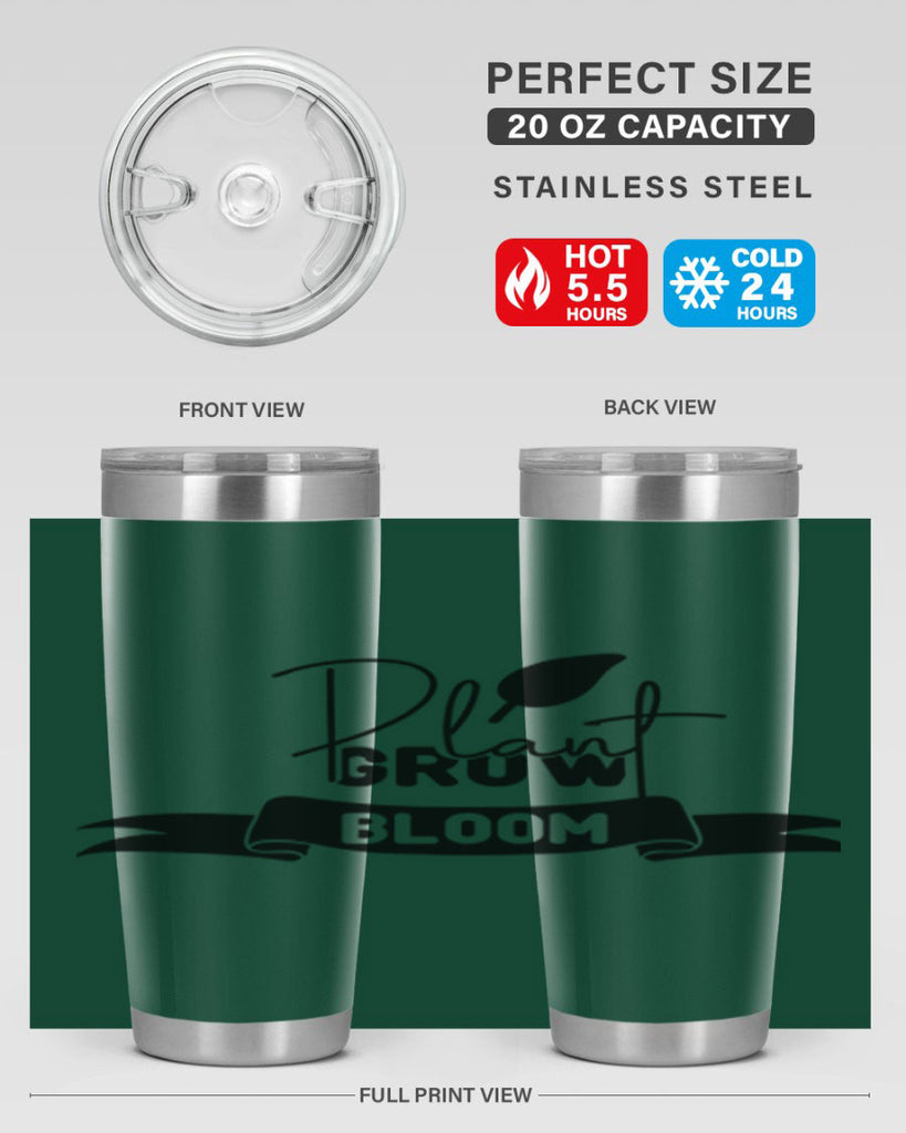 Plant Grow Bloom 390#- spring- Tumbler
