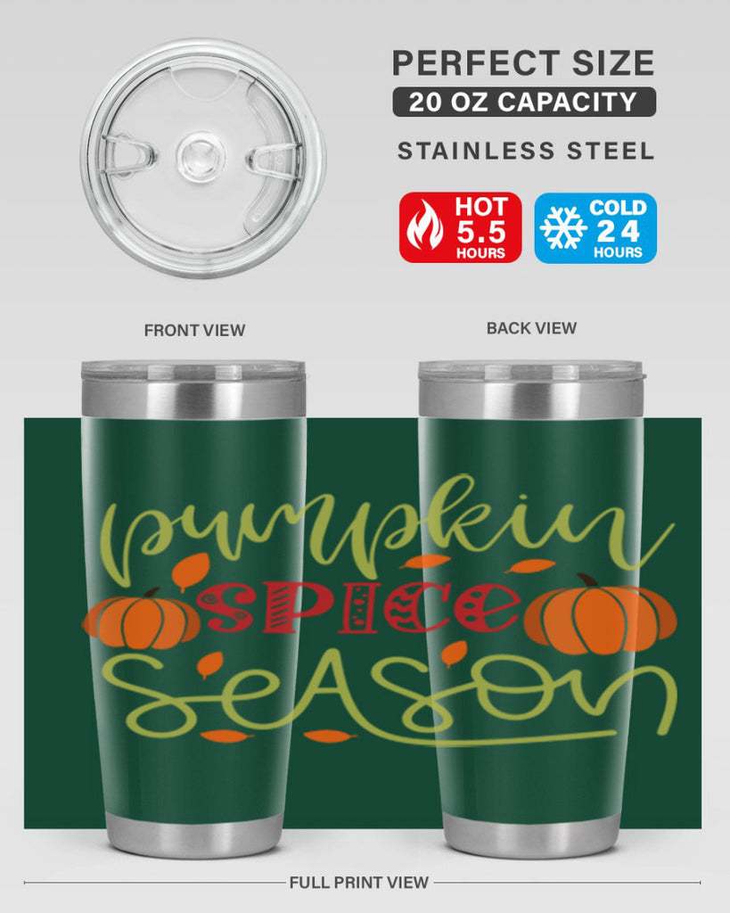 Pumpkin Spice Season 558#- fall- Tumbler