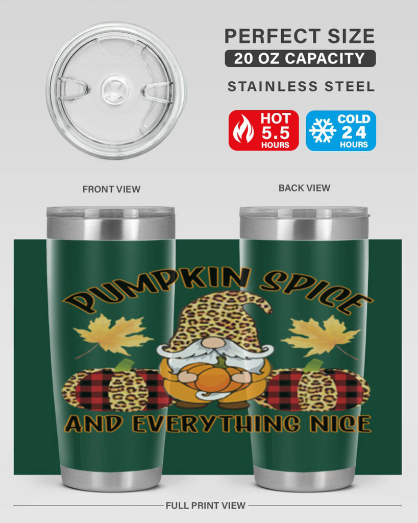 Pumpkin Spice and Everything Nice 534#- fall- Tumbler