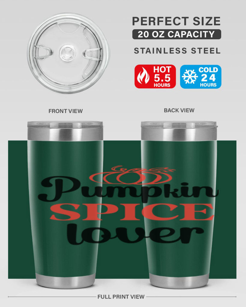 Pumpkin spice lover 554#- fall- Tumbler
