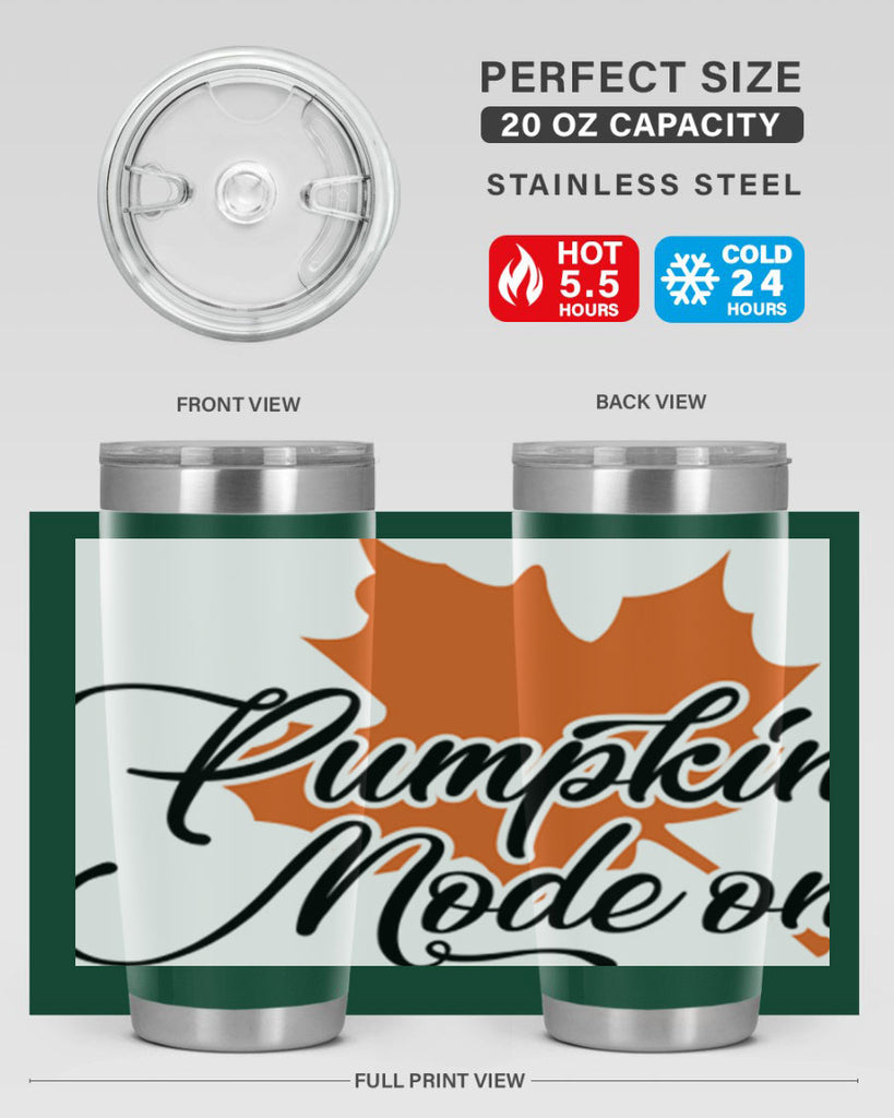 PumpkinModeondesign 563#- fall- Tumbler