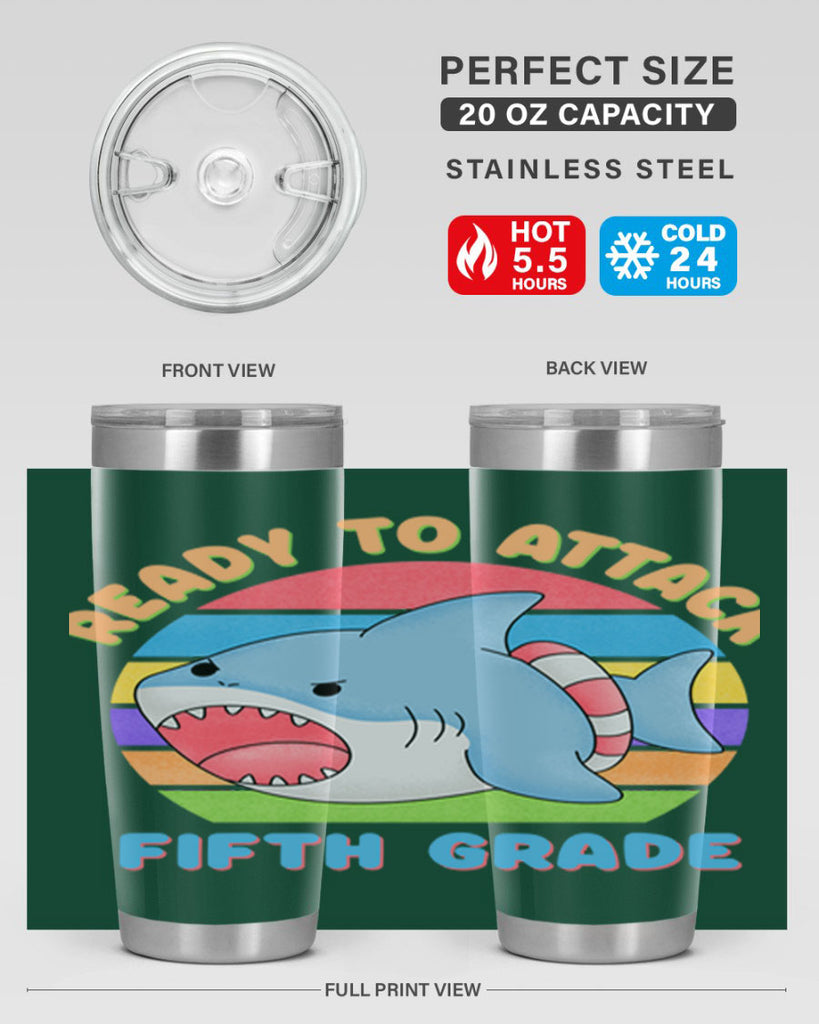 Ready to Attack 5th Grade 21#- 5th grade- Tumbler