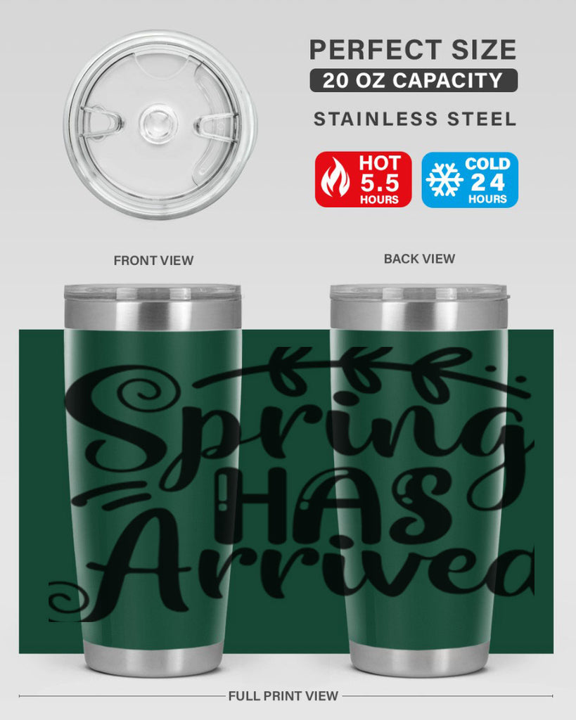 SPRING HAS ARRIVED  488#- spring- Tumbler