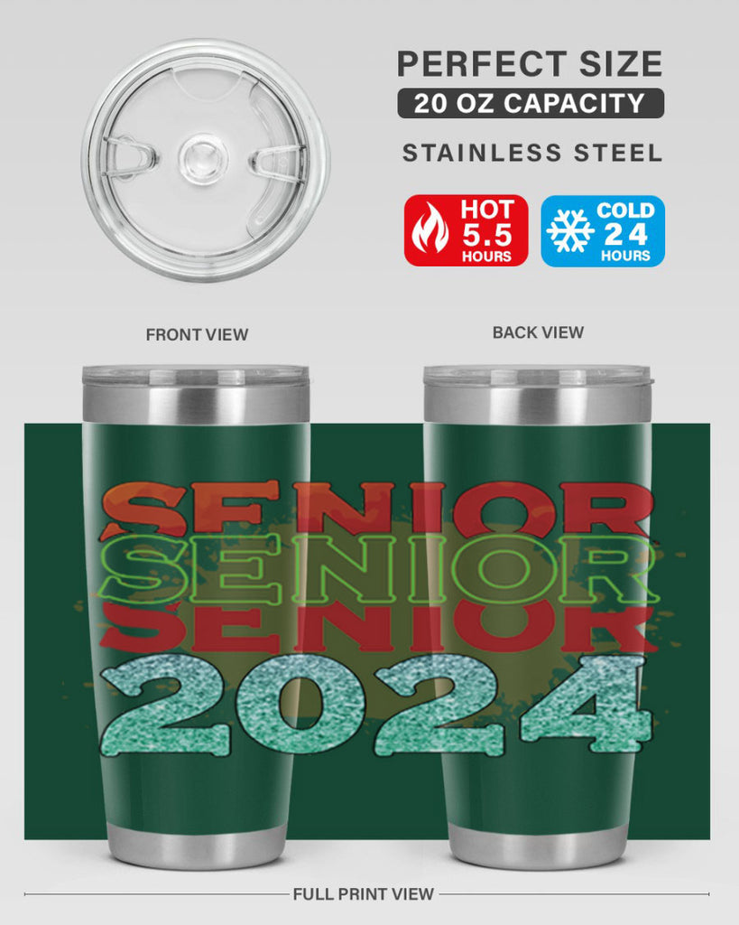 Senior 2024 1 11#- 12th grade- Tumbler