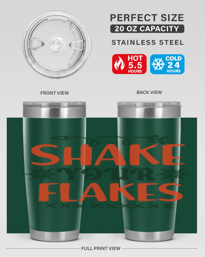 Shake Your Flakes 360#- winter- Tumbler