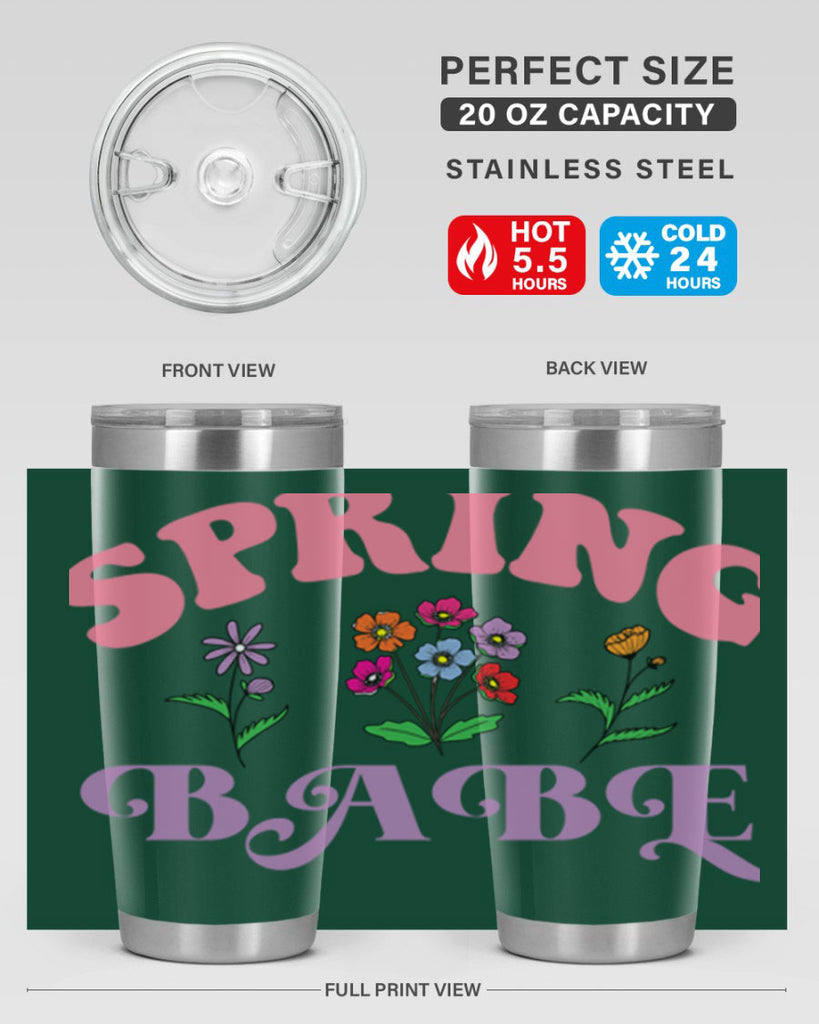 Spring Babe  480#- spring- Tumbler