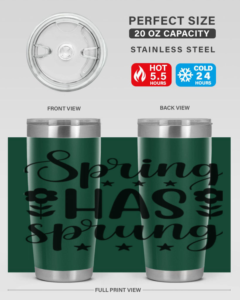 Spring has sprung  491#- spring- Tumbler