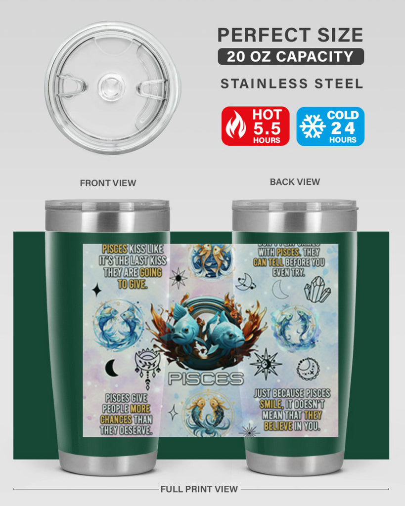Straightpisces 475#- zodiac- Tumbler