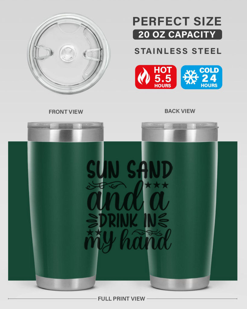 Sunsandandadrink 482#- zodiac- Tumbler