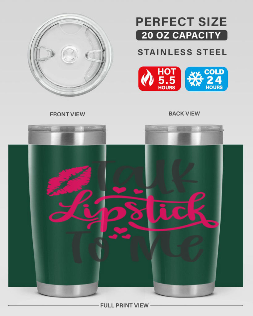 Talk Lipstick To Me Style 217#- make up- Tumbler