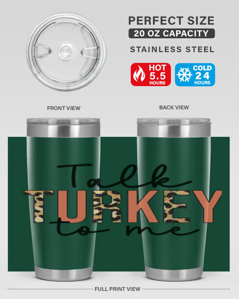 Talk turkey to me 595#- fall- Tumbler