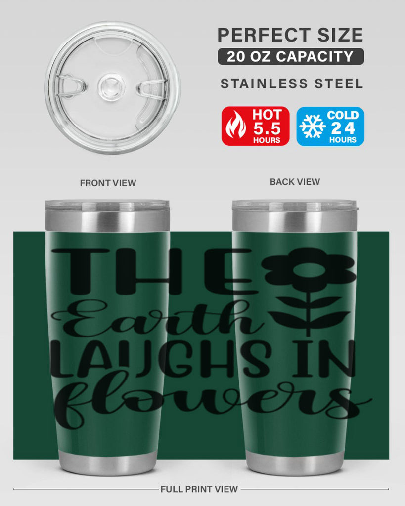 The earth laughs in flowers 548#- spring- Tumbler
