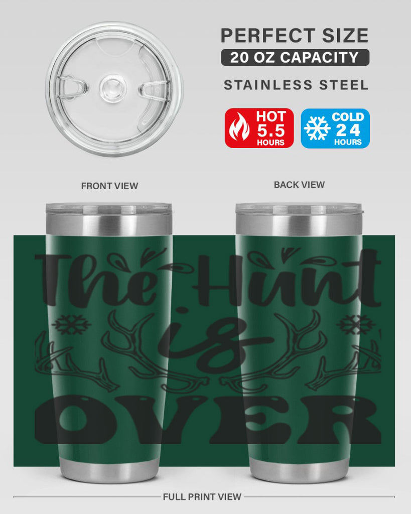 The hunt is over 403#- winter- Tumbler