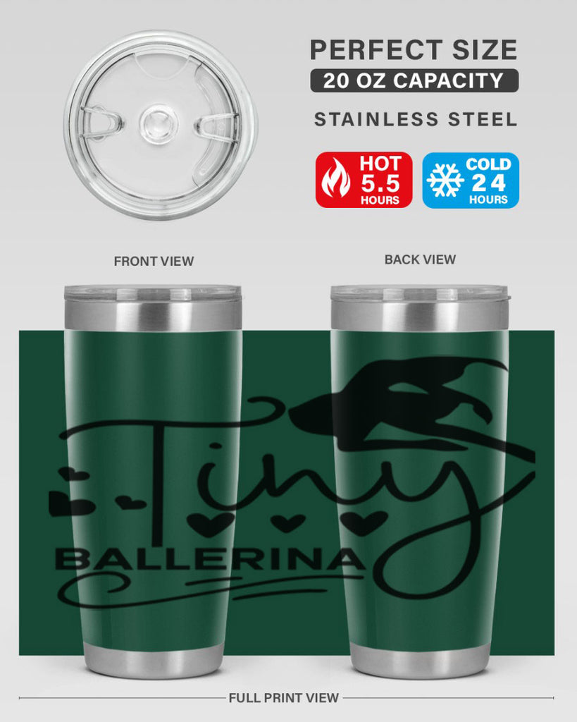 Tiny Ballerina 89#- ballet- Tumbler