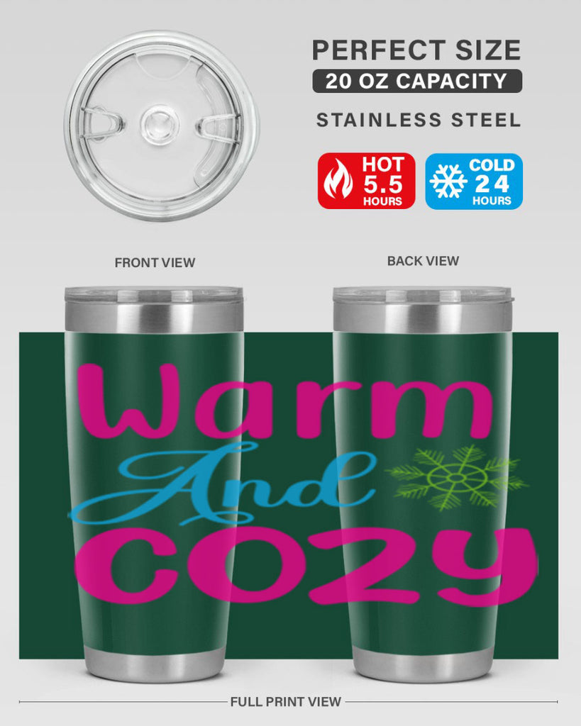 Warm And Cozy 446#- winter- Tumbler