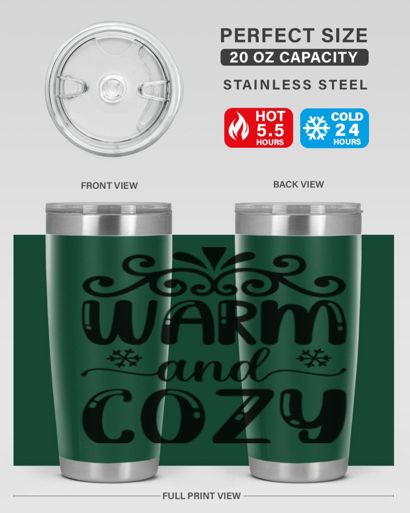 Warm and Cozy 460#- winter- Tumbler