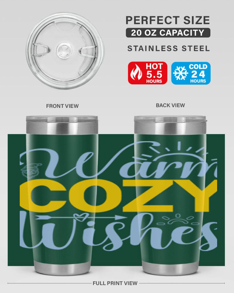 Warm cozy wishes447#- winter- Tumbler