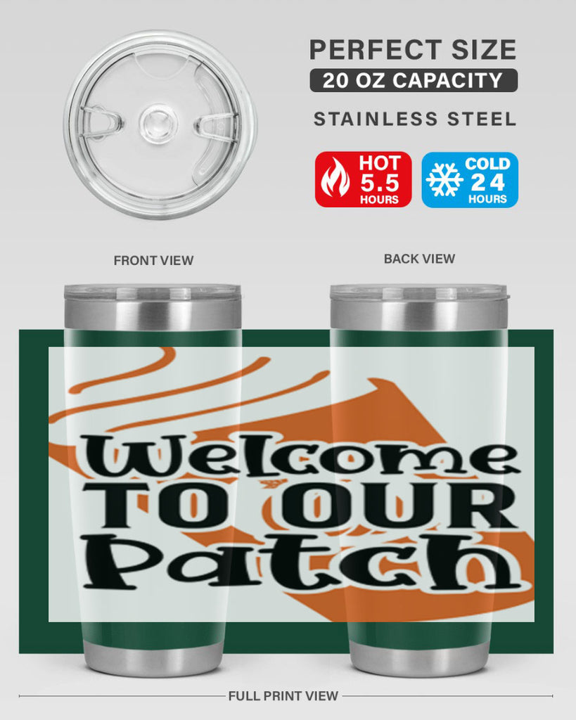 WelcometoOurPatch 642#- fall- Tumbler
