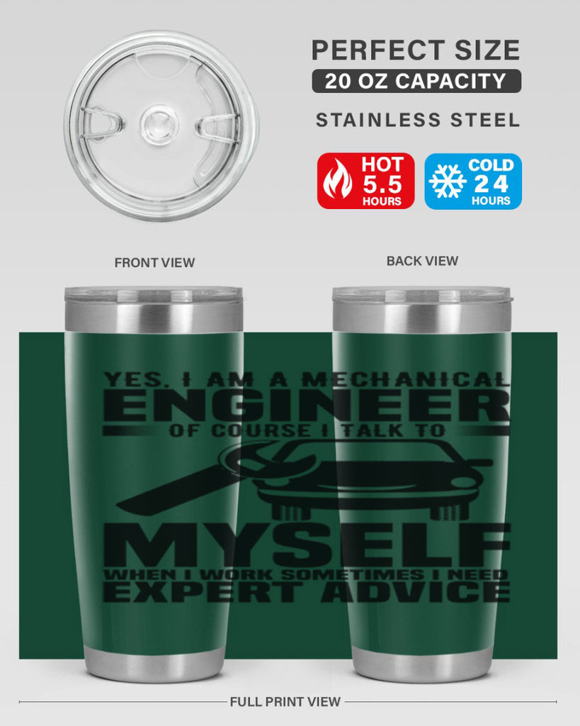 Yes I Am A Mechanical Style 1#- engineer- tumbler