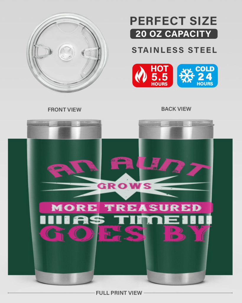 an aunt grows more treasured as time goes by 220#- mom- Tumbler