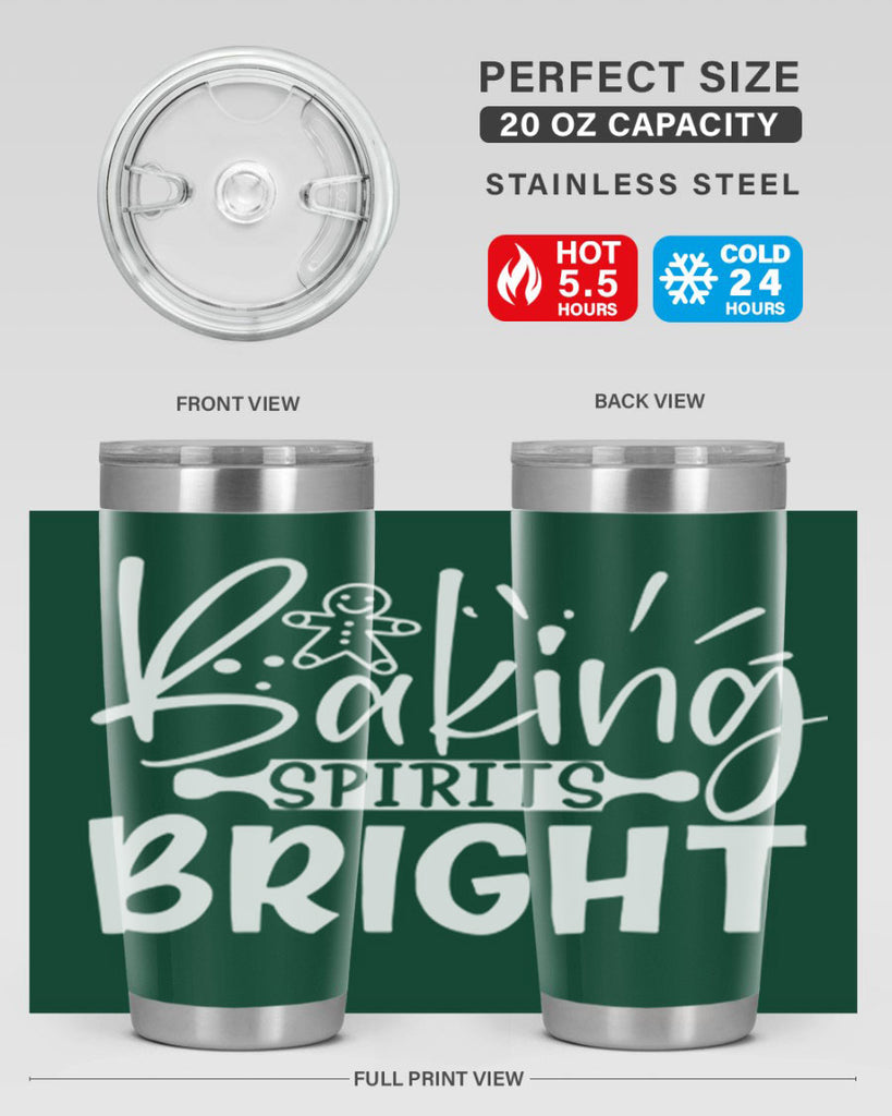 baking spirits bright 53#- kitchen- Tumbler