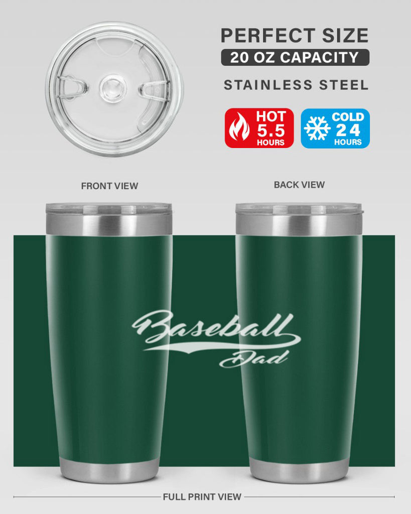 baseball dadi 50#- dad- Tumbler