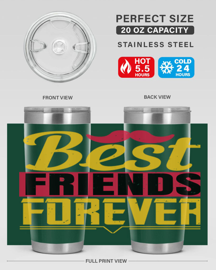 best friends forever 133#- fathers day- Tumbler