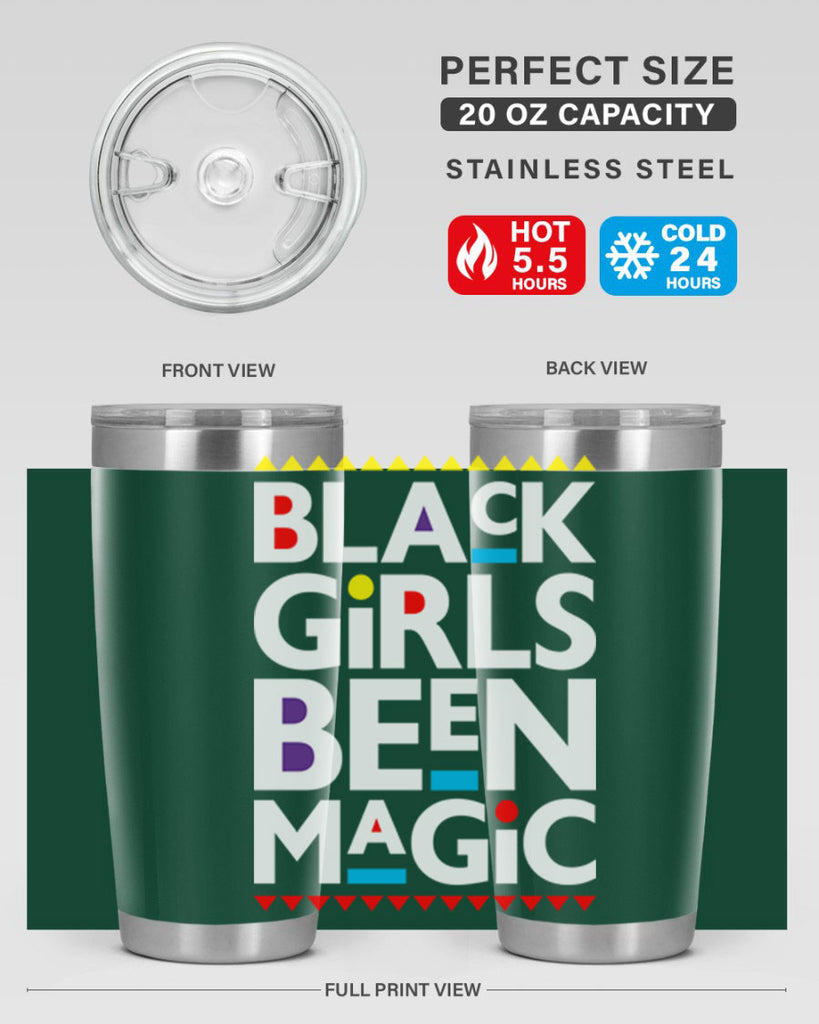 black girls been magic 243#- black words phrases- Cotton Tank