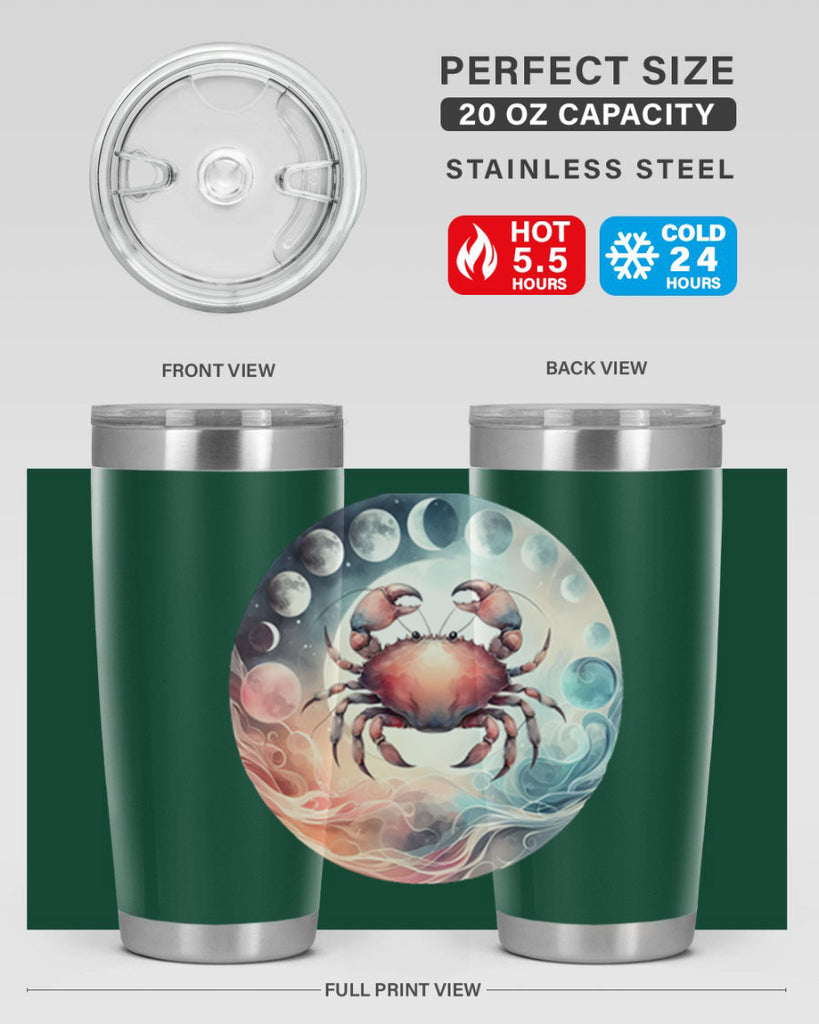 cancer 167#- zodiac- Tumbler