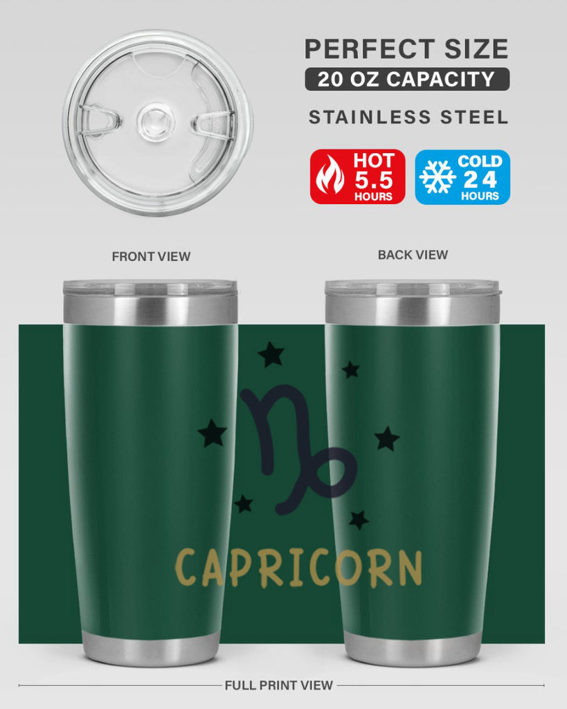 capricorn 206#- zodiac- Tumbler