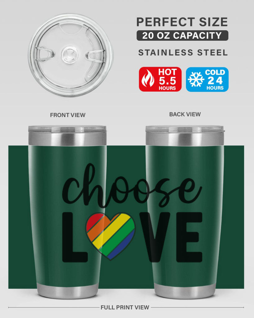 chooselove 150#- lgbt- Tumbler