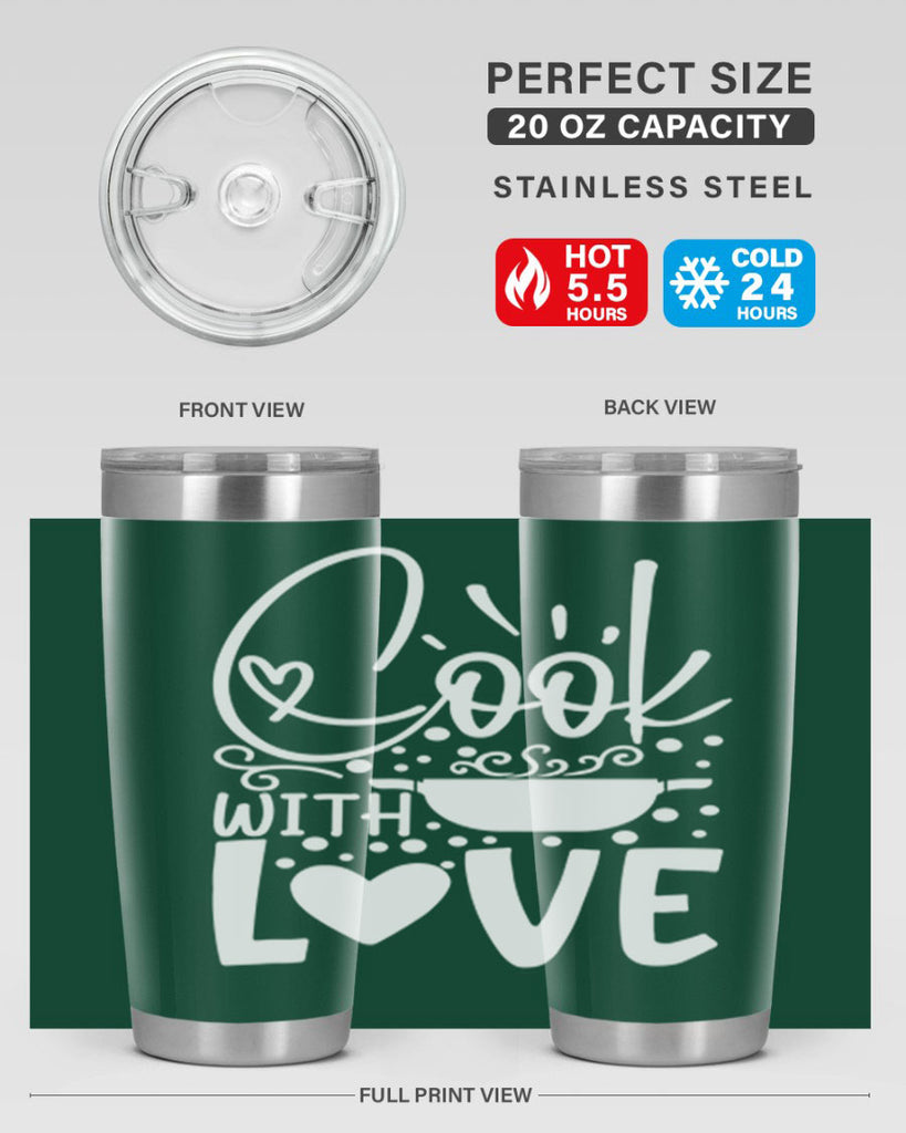 cook with love 44#- kitchen- Tumbler