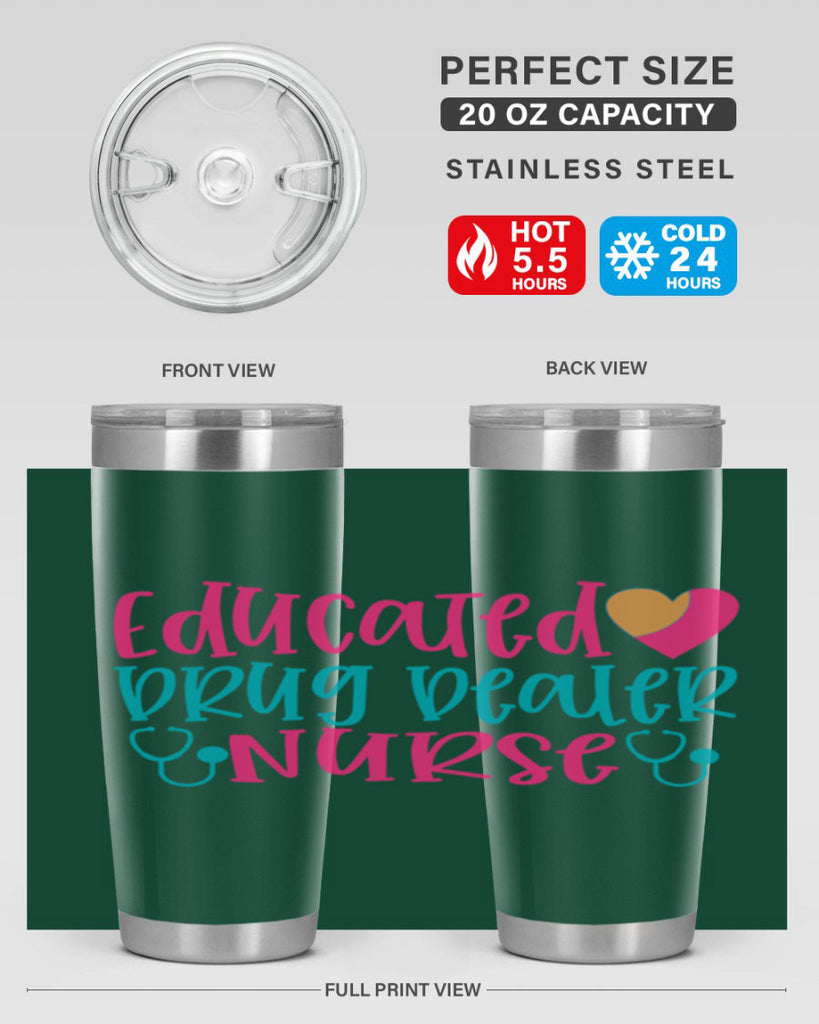 educted drug bealer nurse Style Style 194#- nurse- tumbler