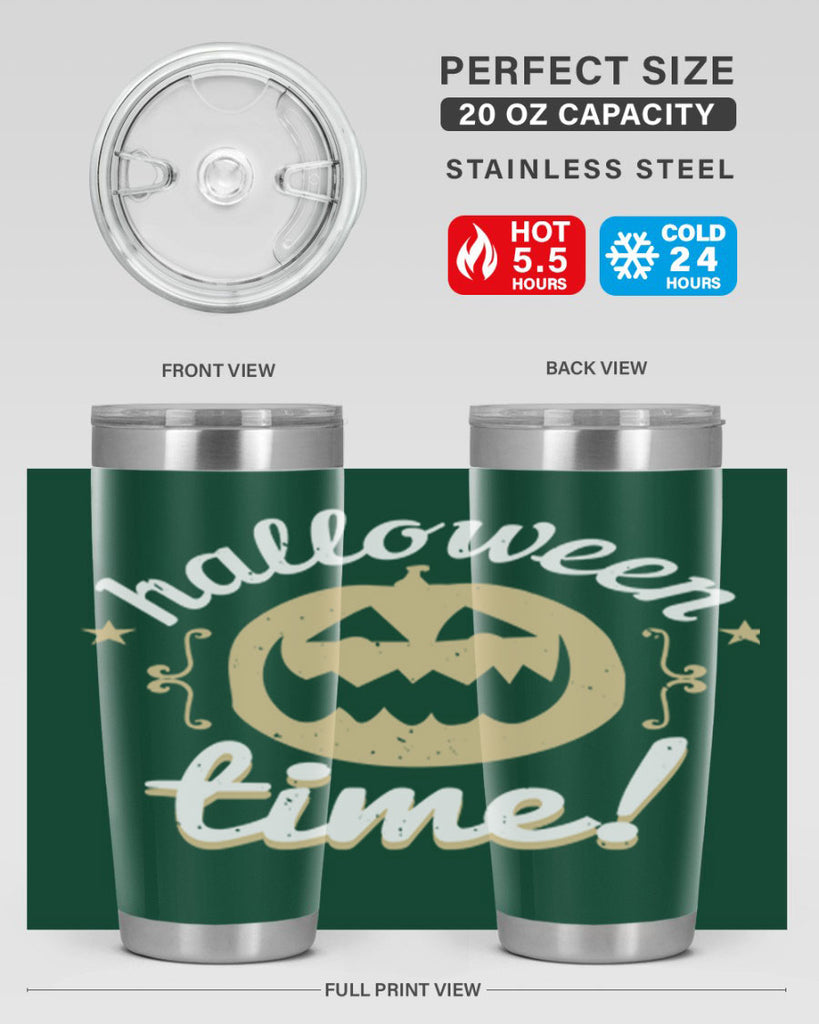 halloween time 157#- halloween- Tumbler