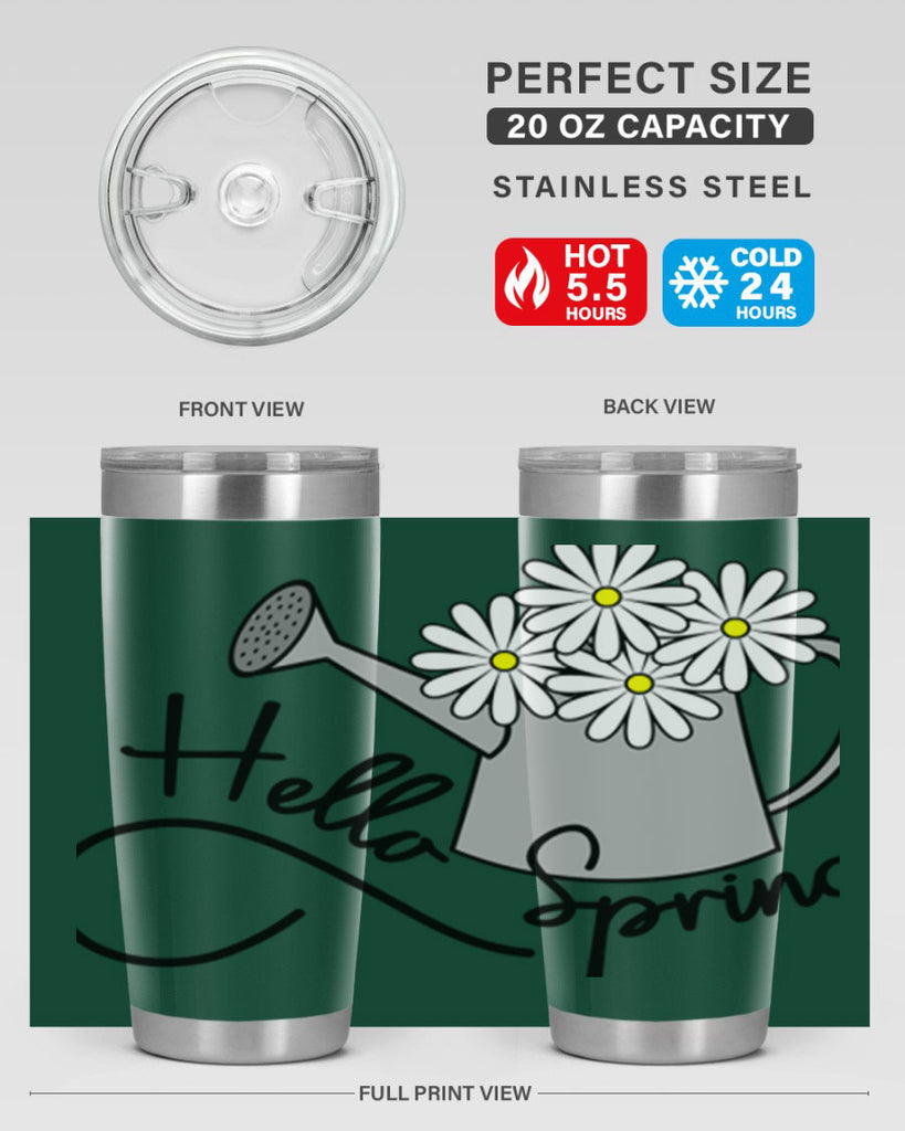 hello spring watering can208#- spring- Tumbler