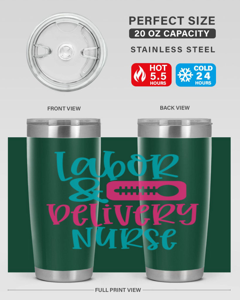 labor belivery nurse Style 377#- nurse- tumbler