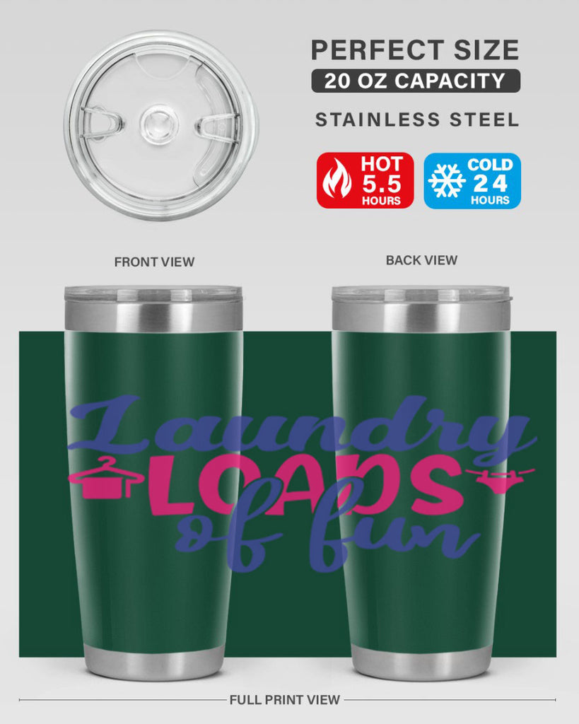 laundry loads of fun 8#- laundry- Tumbler