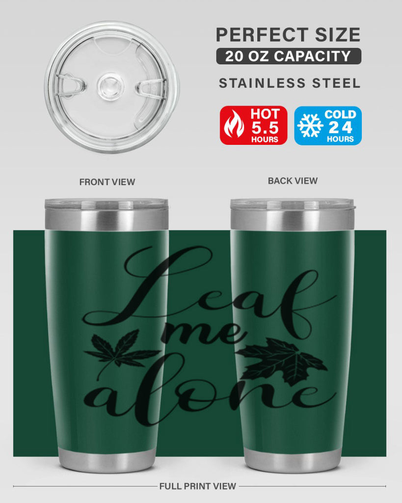 leaf me alone 387#- fall- Tumbler