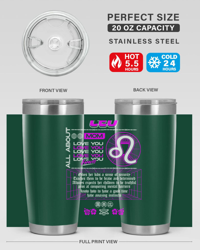 leo 308#- zodiac- Tumbler