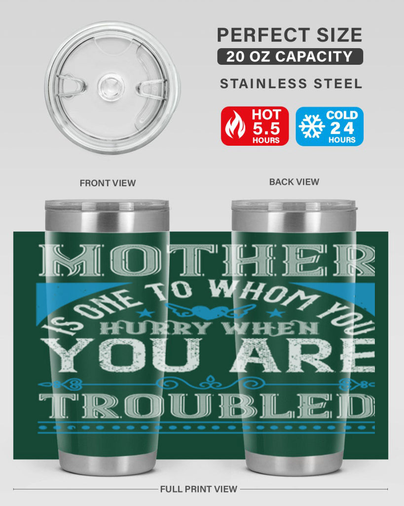 mother is one to whom 67#- mothers day- Tumbler
