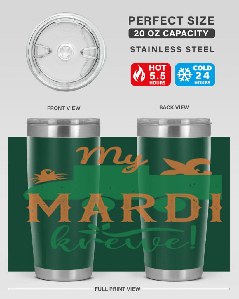 my mardi krewe 43#- mardi gras- Tumbler