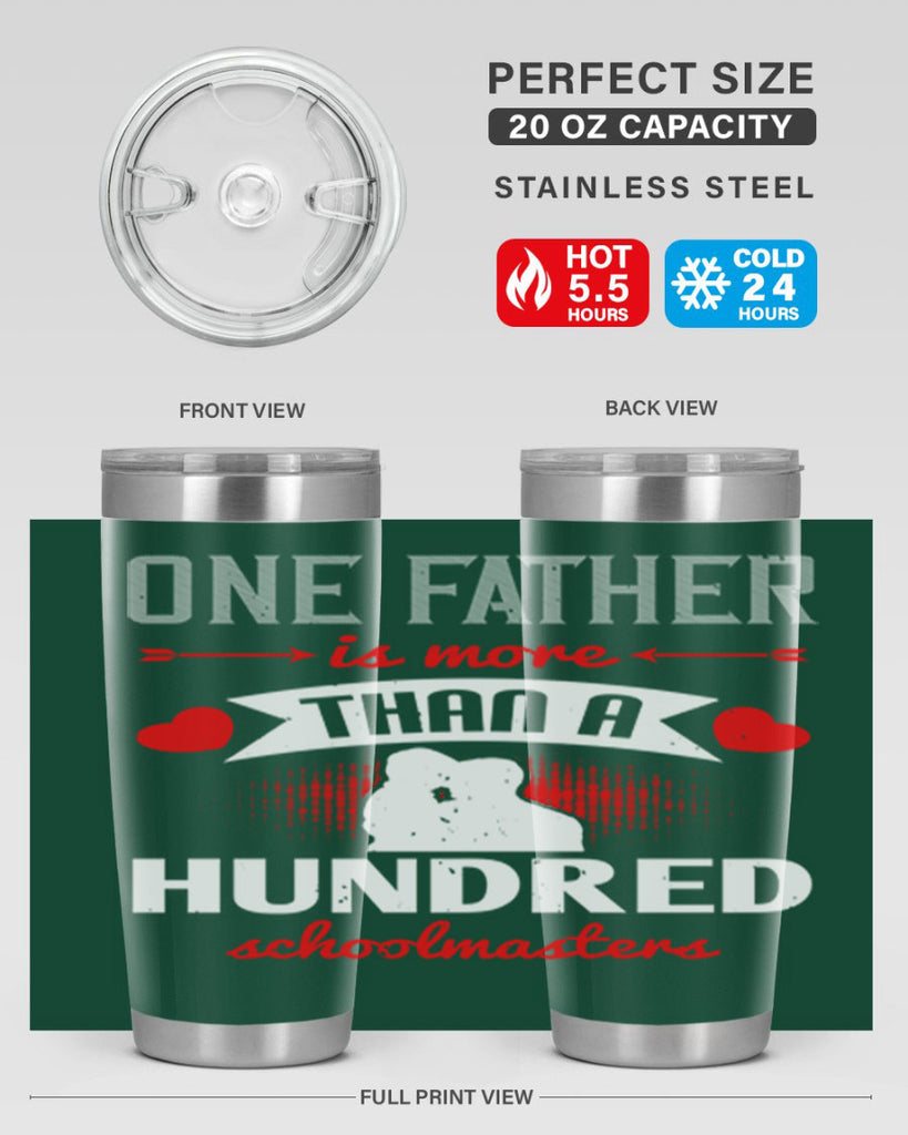 one father is more than 174#- fathers day- Tumbler