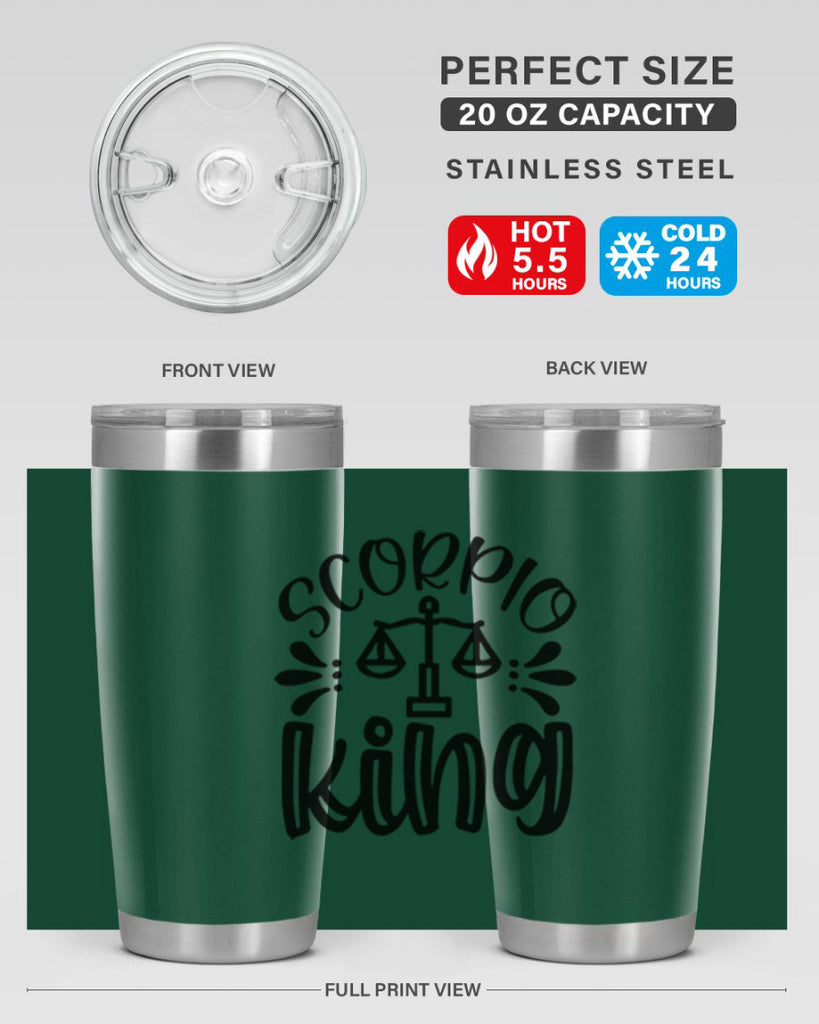 scorpio king 444#- zodiac- Tumbler