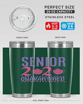 senior quarantined Style 45#- corona virus- Tumbler