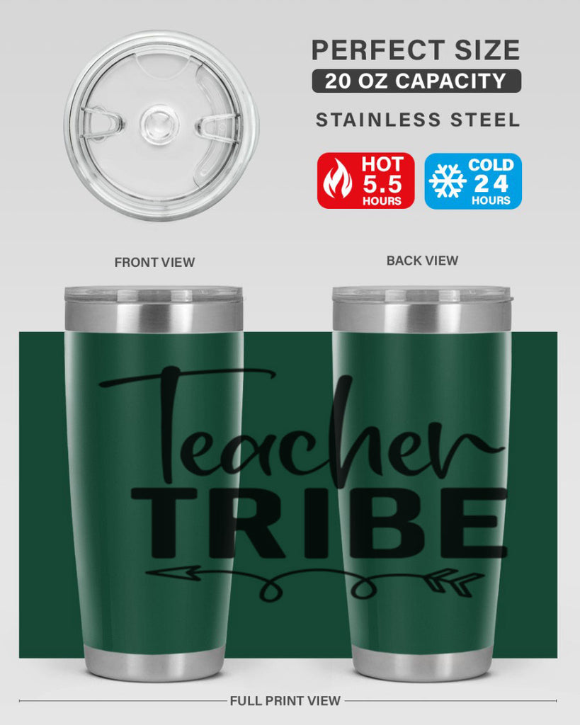 teacher tribe Style 137#- teacher- tumbler