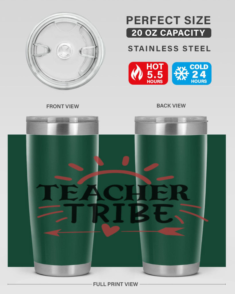 teacher tribe Style 138#- teacher- tumbler